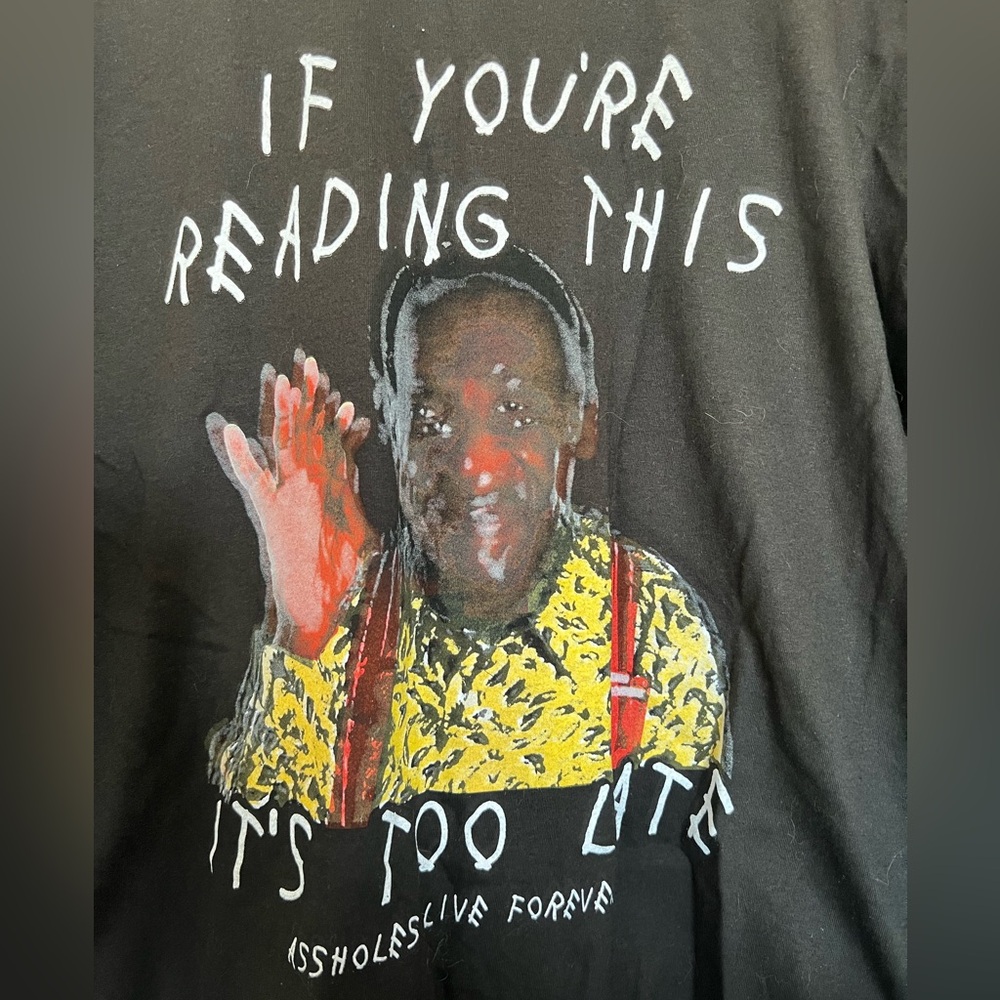 Funny Bill Cosby Tee - Size XL New